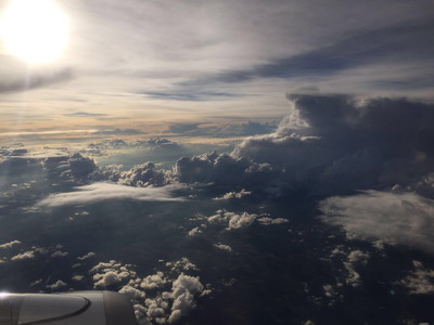 So wie über den Wolken schwebend in einen erholsamen Schlaf finden...